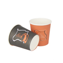 Competitive price 4oz 7oz hot branded coffee cups disposable with best quality